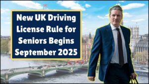 New UK Driving Rule Change for Seniors from September 2025