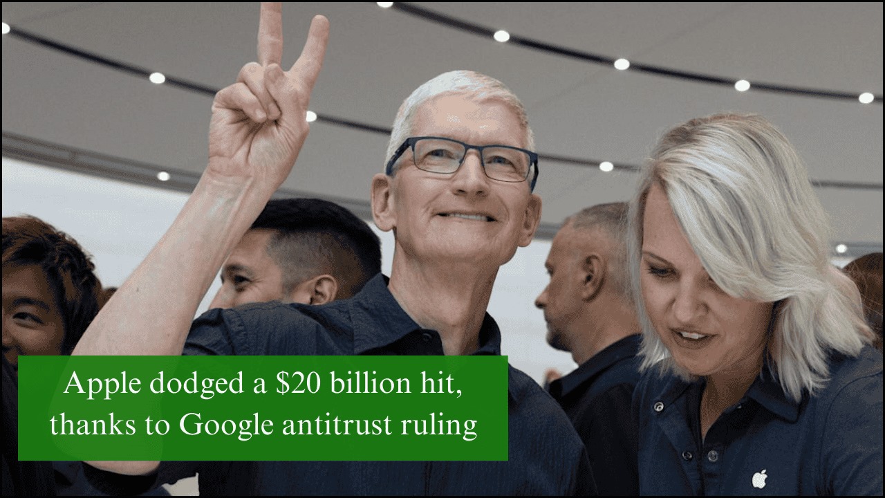 Apple Just Escaped a $20 Billion Blow